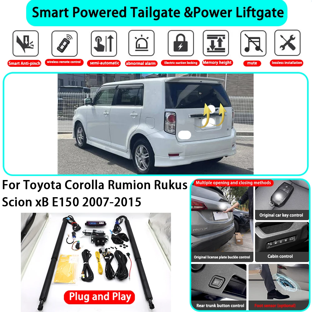 

for Toyota Corolla Rumion Rukus Scion xB E150 2007-2015 OEM Smart Automatic Powered Tailgate Electric Power Tailgate Lift Kit