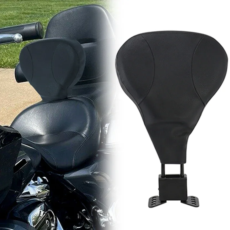 

Motorcycle Driver Rider Backrest Adjustable Mounting Kit For Harley Touring Road King Street Glide Electra Road Glide 09-later