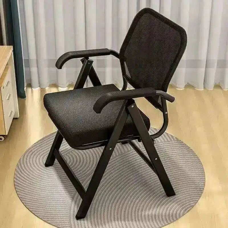 

Study Home Folding Back Office Chair Chair Chair Commercial Company Office Chairs Living Room Leisure Folding Chairs