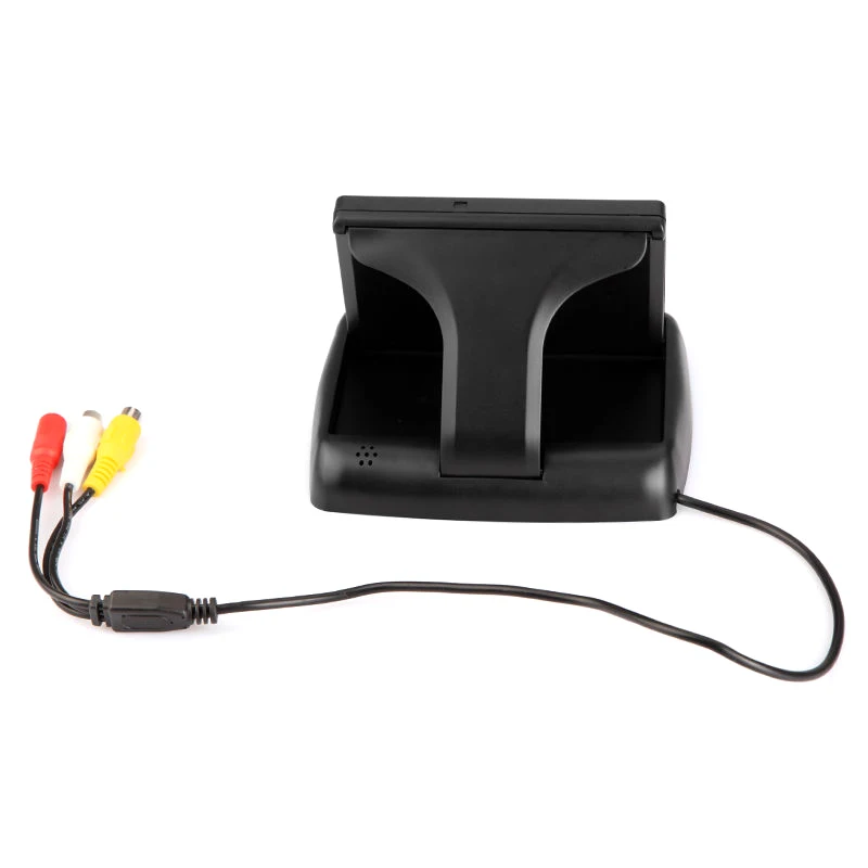 Foldable 4.3Inch Color LCD TFT Reverse Rear view Monitor for Car Back Up Camera