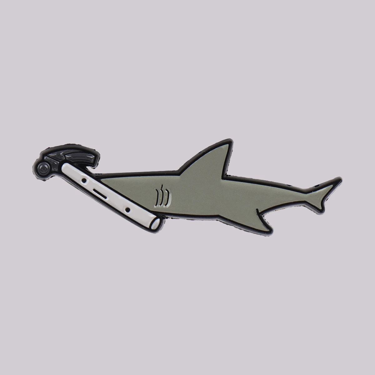 Funny Shark Enamel Pin Lapel Pins for Backpacks Cartoon Brooches for Women Cool Jewelry Accessories Friends Gift
