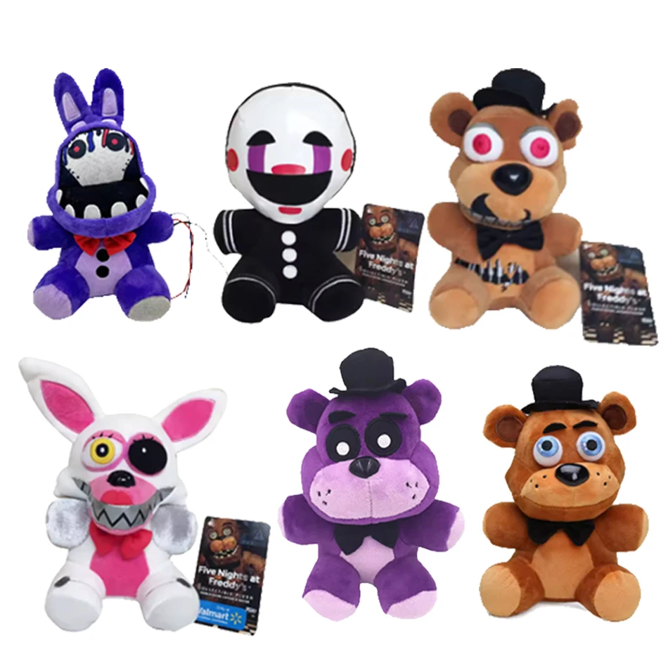 Colgante de muñeco de peluche de Disney, serie FN Bear, BonnieRabbit, oso marrón, zorro y otros colgantes de felpa, regalos de cumpleaños masculinos y femeninos