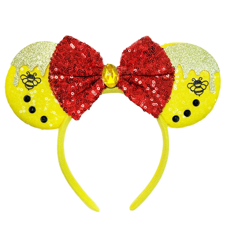 2024 Chic Mickey Mouse Ears Headband Designer Hairband Kids Festival Hair Accessories Adult Party Gift Fashion Headwear