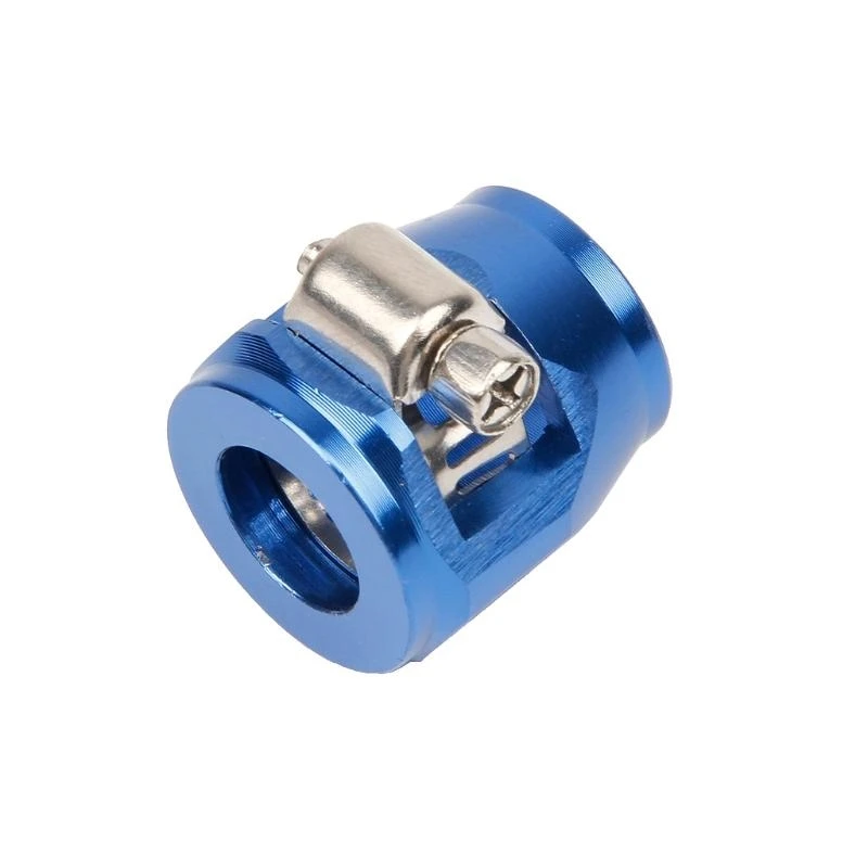 F1CF AN8 Vehicle Hose Finisher Clamp Radiator Modified Pipe Clip Buckle Universal Hose Clamps Water Gas Oil End Finisher