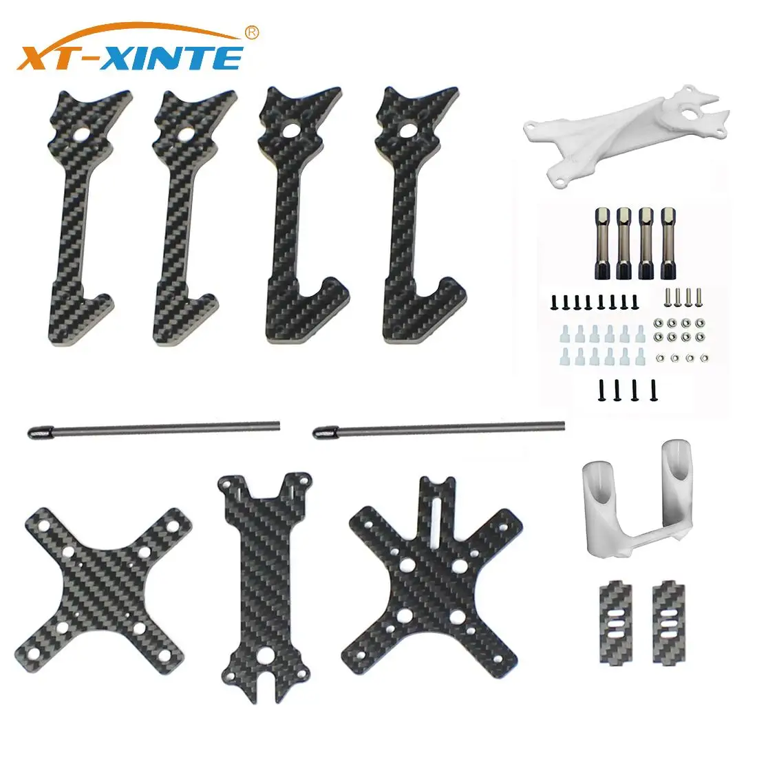 F215 215mm Wheelbase 5inch Carbon Fiber Quadcopter Frame with 5mm Arm Support 2204-2306KV Motor For FPV Freestyle Racing Drone