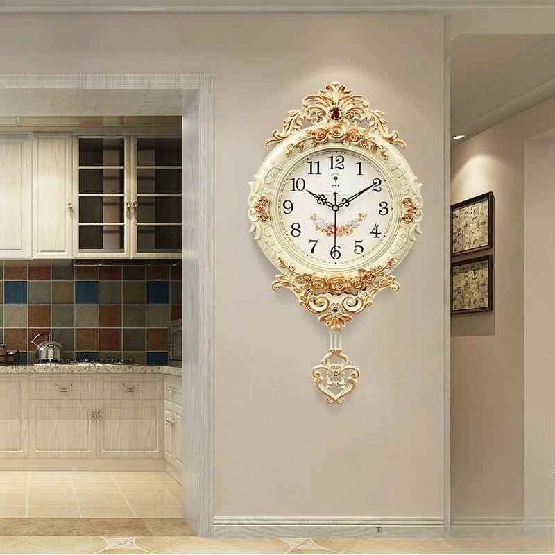 

Часы для гостиной, креативные новые модные настенные часы, бесшумные часы для спальни, бытовые кварцевые часы