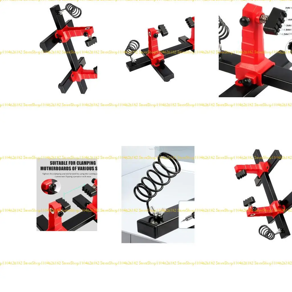 

Q2Q4 Adjustable PCB Holder Circuit Board Clamps Roating Holder Tool for Soldering