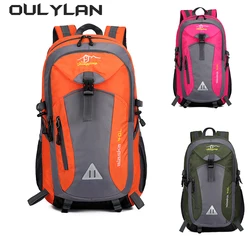 Mountaineering Hiking Bag Nylon Waterproof Backpack Outdoor 40L Men's Women's Large Capacity Leisure Sports Bag Travel Backpacks