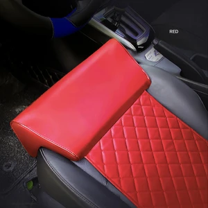 Car Seat Extender Pillow Leather, Leg Support Pillow, Memory Foam Knee Pad, Long Distance Driving, Office Home, Driver Protector Mat 10 Main Extender Sales Seat Car - №3
