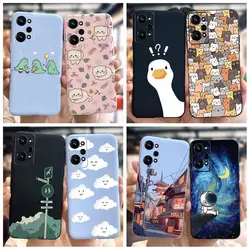 For Realme GT Neo 2 Case Lovely Duck Cat Dinosaur Liquid Silicone Soft Phone Cases For Realme GT Neo 3T Neo2 GT2 Protector Cover
