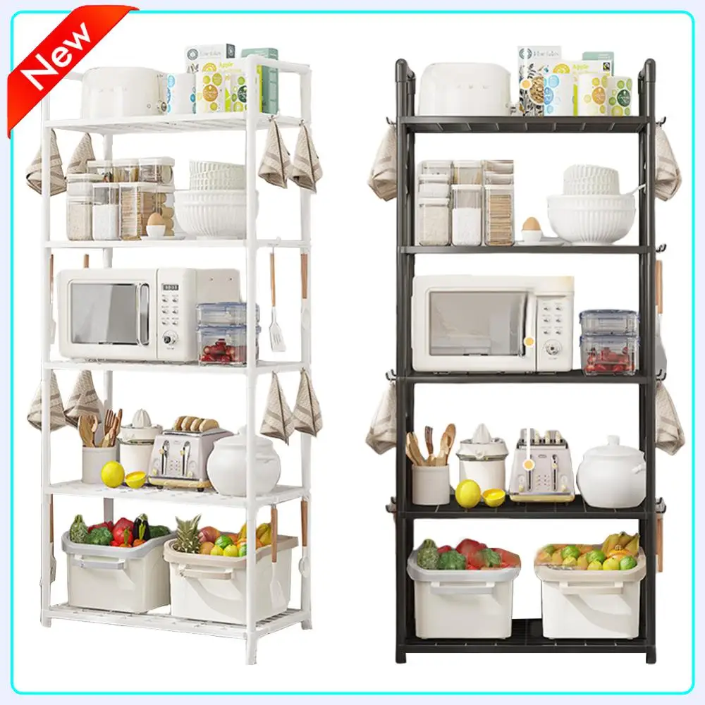 

5 Tier Storage Shelves Heavy Duty Storage Rack 66 Lbs Capacity Standing Shelf for Kitchen Pantry Closet Bathroom Laundry Garage