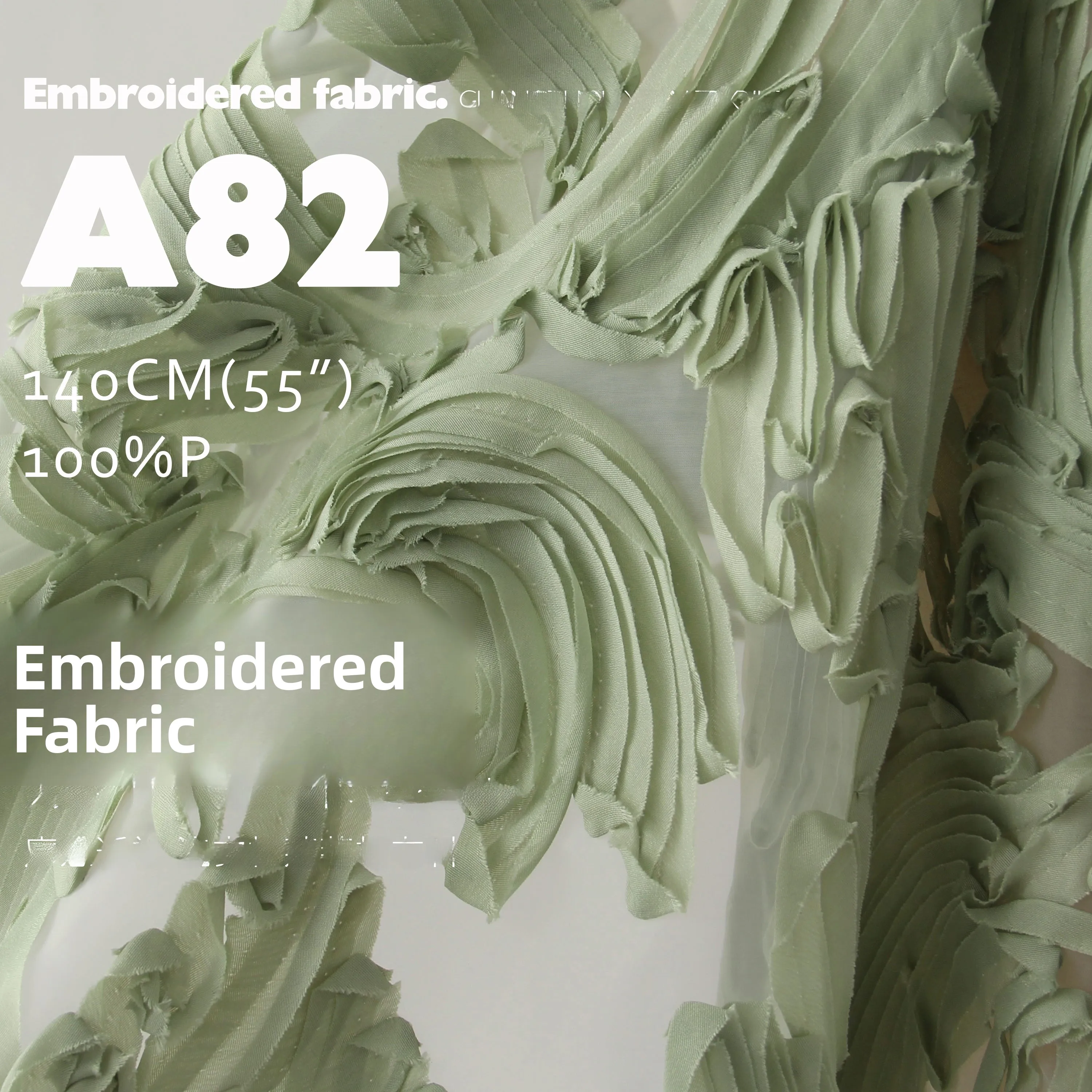 Embroidered Fabric …