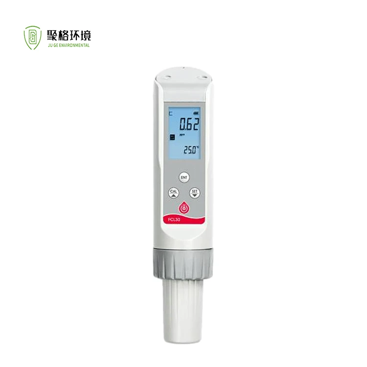 Portable Free chlorine Meter FCL Pen Type Handheld Residual Chlorine Tester for Swimming Pool drinking water