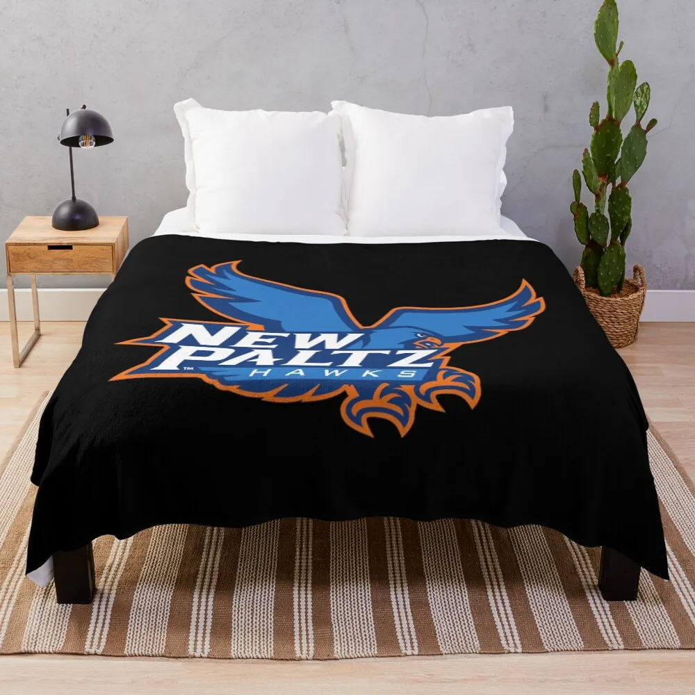 

SUNY New Paltz hawks t Throw Blanket Luxurious Soft Fuzzy Blanket for Sofa Bed