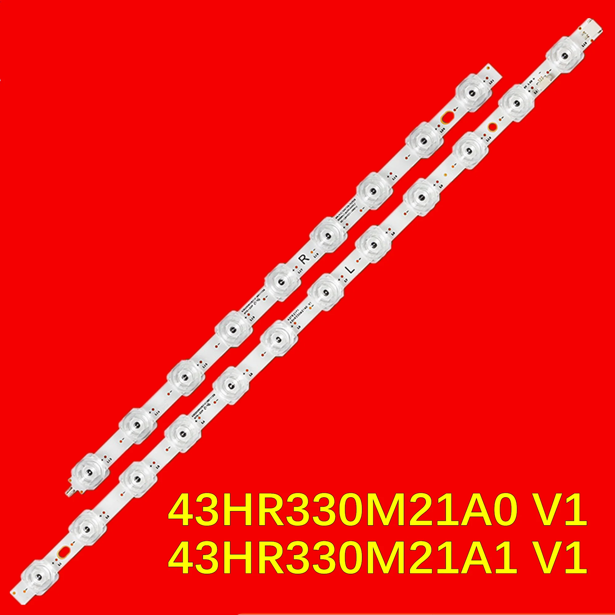 LED Backlight Strip for 43V6F 43L8F 43M8F 43F8F 43F9F 43G50 43G60 43G61 43S431 43S433 43S434 43S435 43HR330M21A0 43HR330M21A1 V1