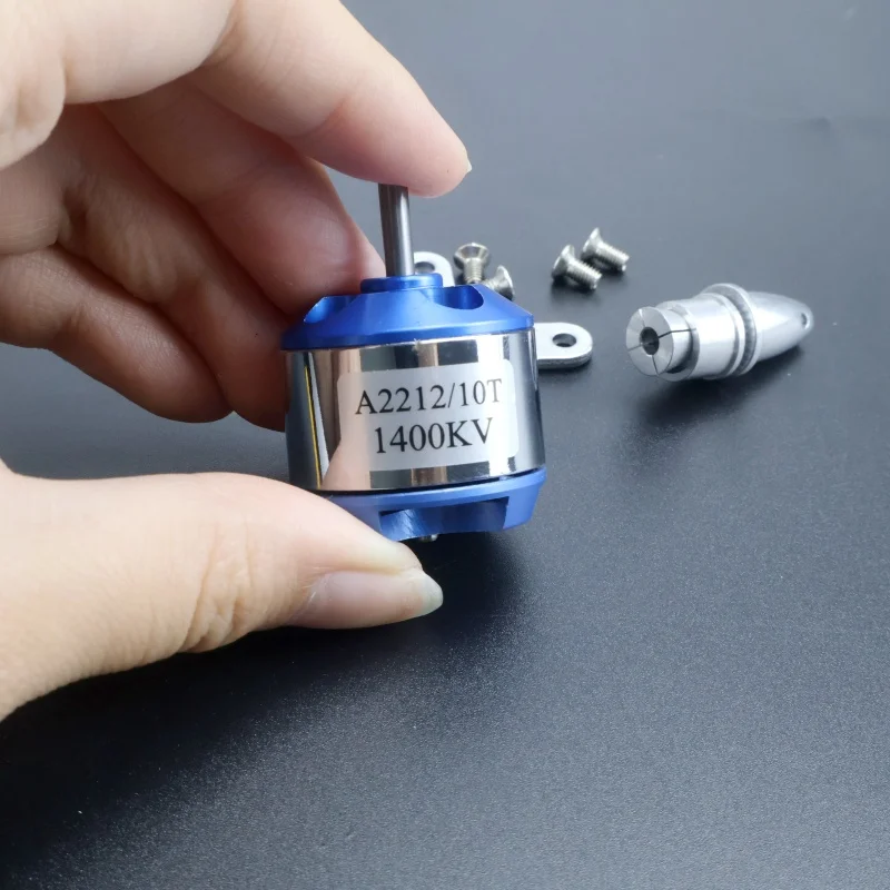 1/3 قطعة محرك بدون فرشاة 1400KV لطائرة RC محرك خارجي متعدد الدوار بدون فرش #1