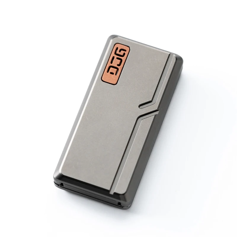 EDC Titanium Alloy Stainless Steel  Push Slider Mechanical Intensive EDC Decompression Toys