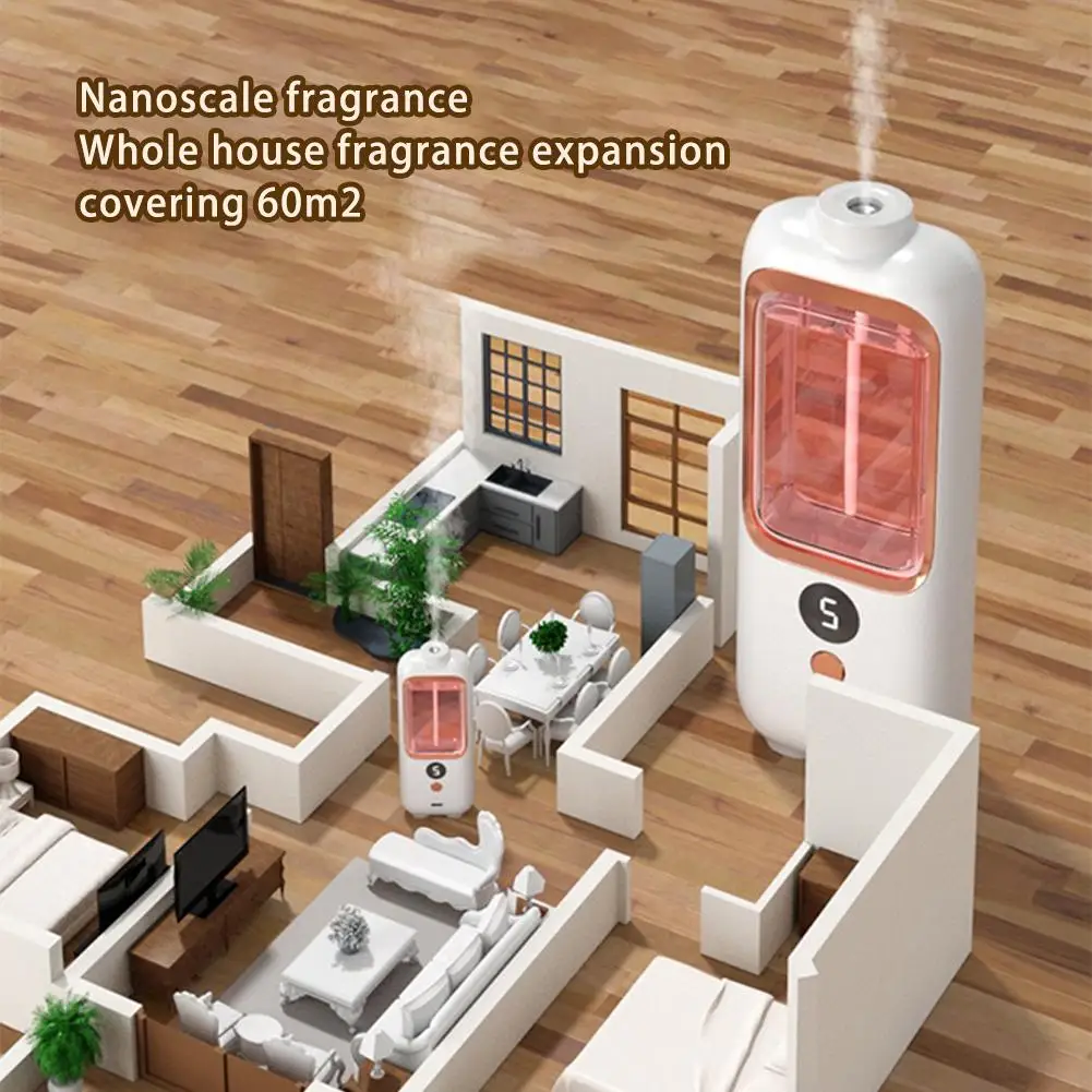 Essential Oils Diffuser Aromatherapy Machine Wall Mounted Air Humidifier Timing USB Household Small Automatic Spray Machine