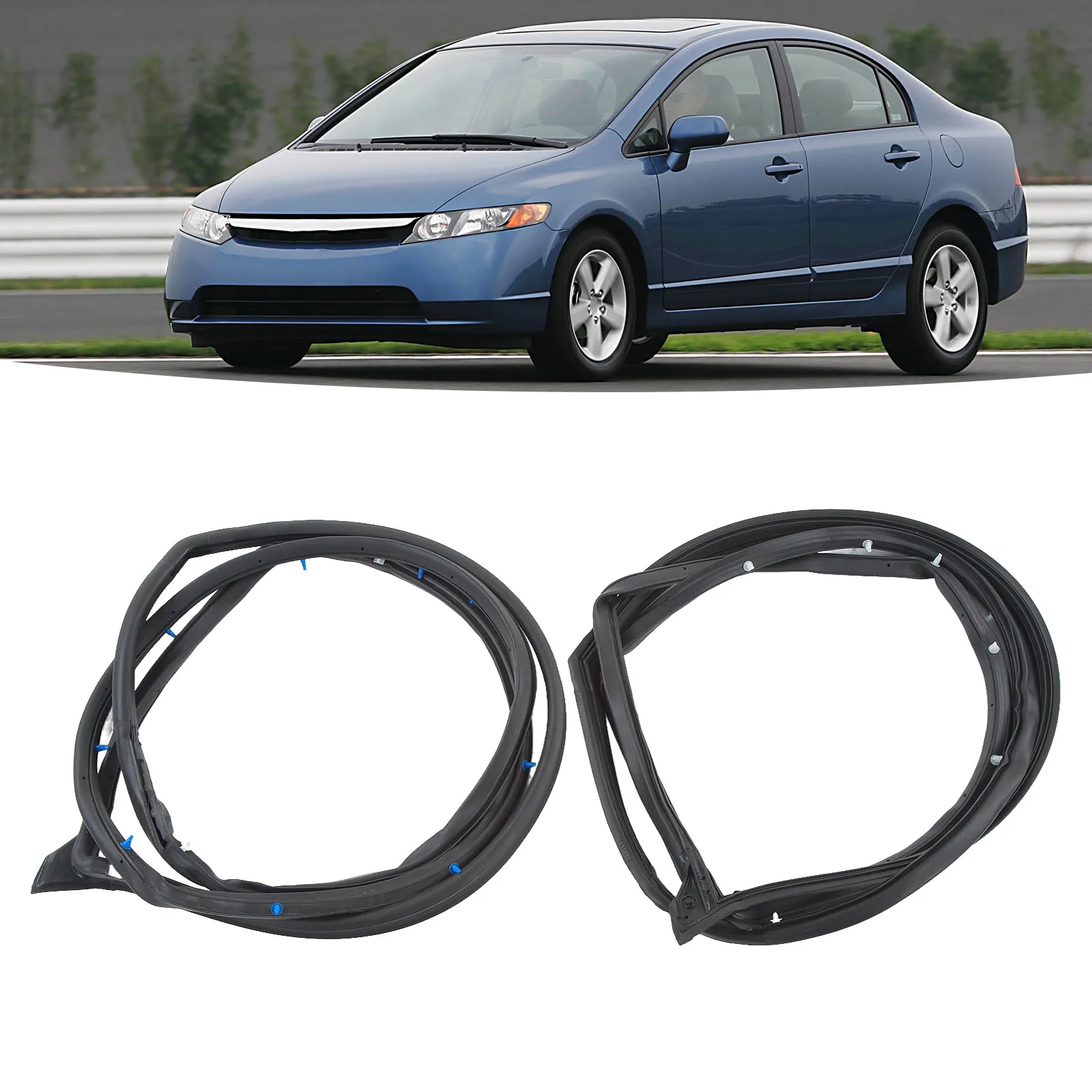 

Уплотнитель двери автомобиля, передний, 72310 SNE A01, для седана 2006-2011 гг.