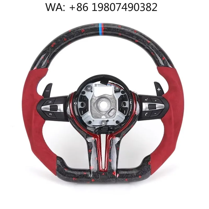 

Exclusive One On One Private Custom Steering Wheel, Carbon Fiber Leather Refit Parts Fit Multi Model Luxury Vehicle Interior Upg