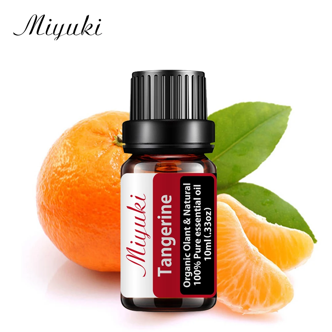 Tangerines Extract Essential Oil for Making Perfume 10ml Essential Oil Shrink Pore Deep Cleanse Moisturizing Brighten Skin Tone