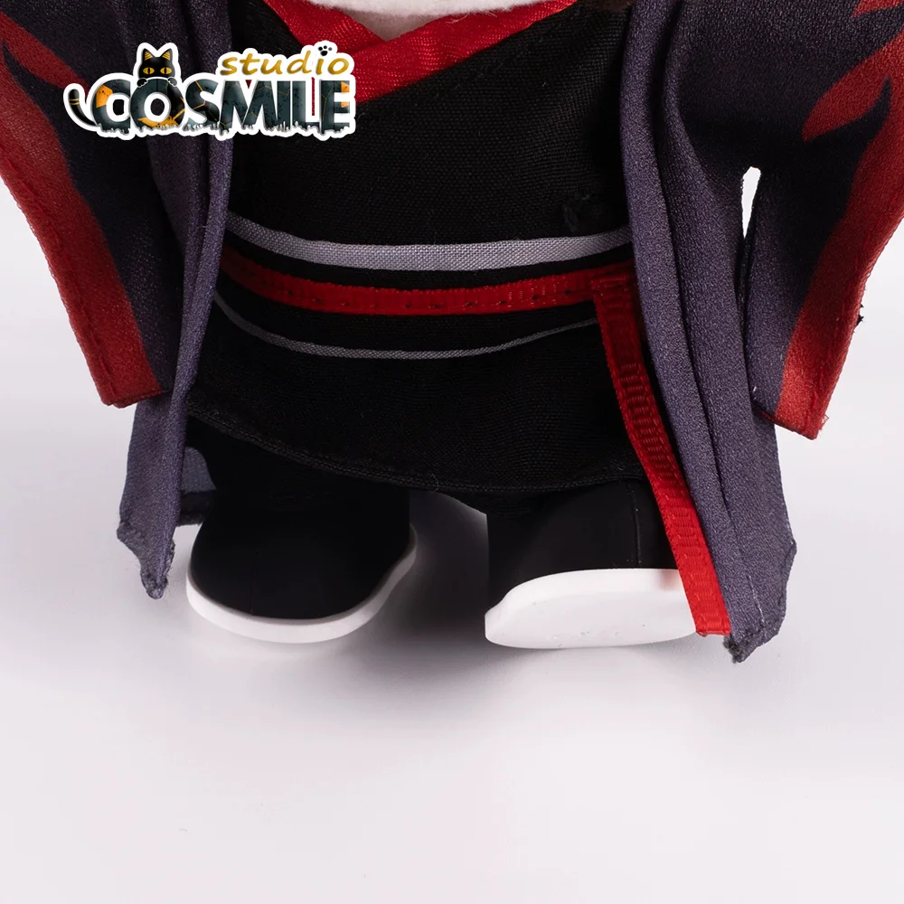 Grandmaster of Demonic Cultivation The Untamed Wuxian Wangji Black White 10cm Doll Rubber Shoes KZ