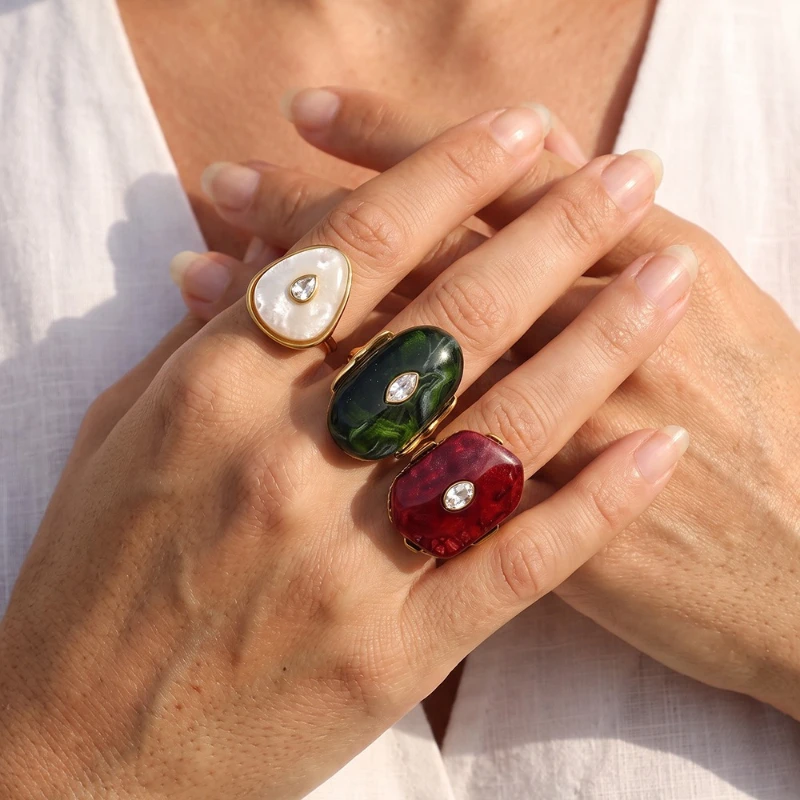 PRISCA | Gekleurde harsring - Women Accessories For Hand recensie en prijs