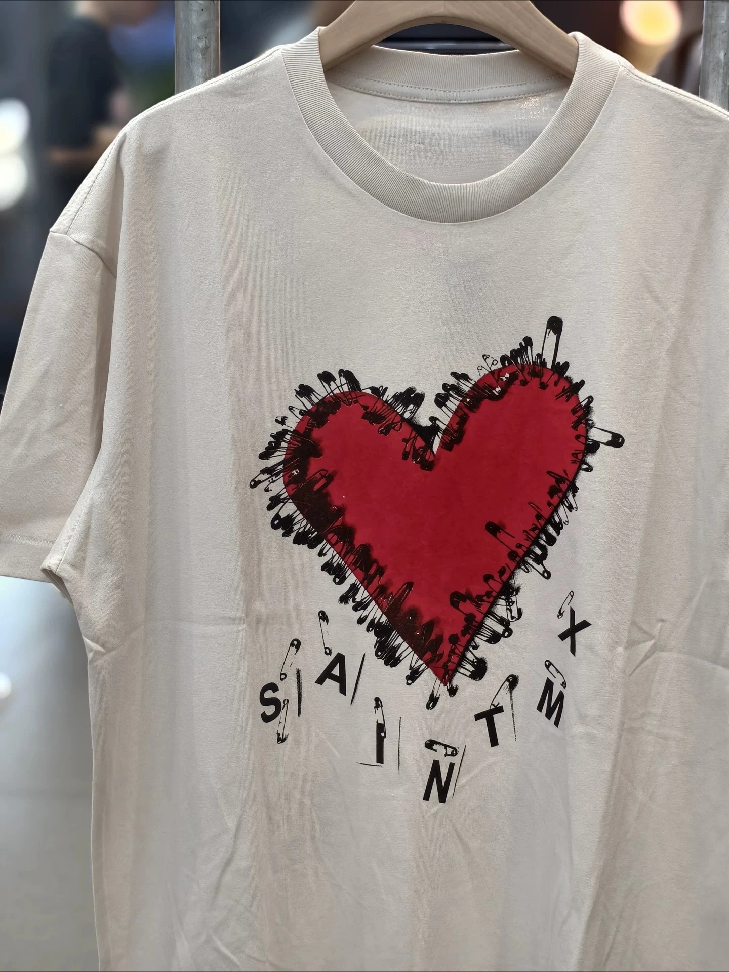 Yao Fashion Mx6 Vintage Outdoor Love Pin Printing Kanye West Cotton Casual Hip Hop Washed Retro Style