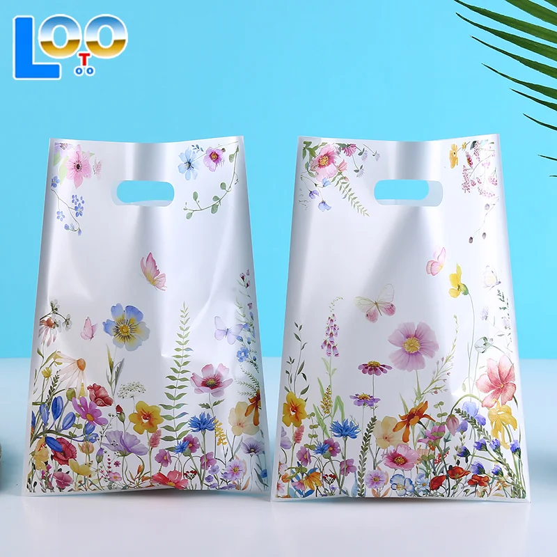 10 шт., сумки для конфет, полевые цветы, весенний подарок на день рождения, упаковка, сумка для первого дня рождения, детский душ, товары для вечеринок для девочек