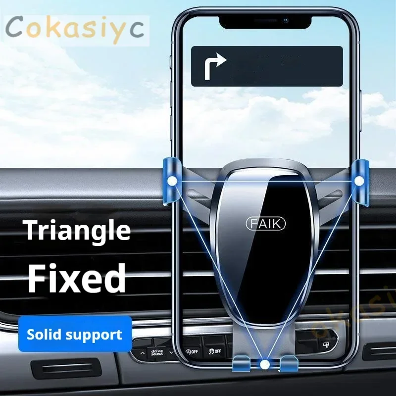 Car Mobile Phone Holder for Renault Koleos Samsung QM6 HC 2017~2023 Air Vent Mount Bracket Smartphone Stand Auto Accessories