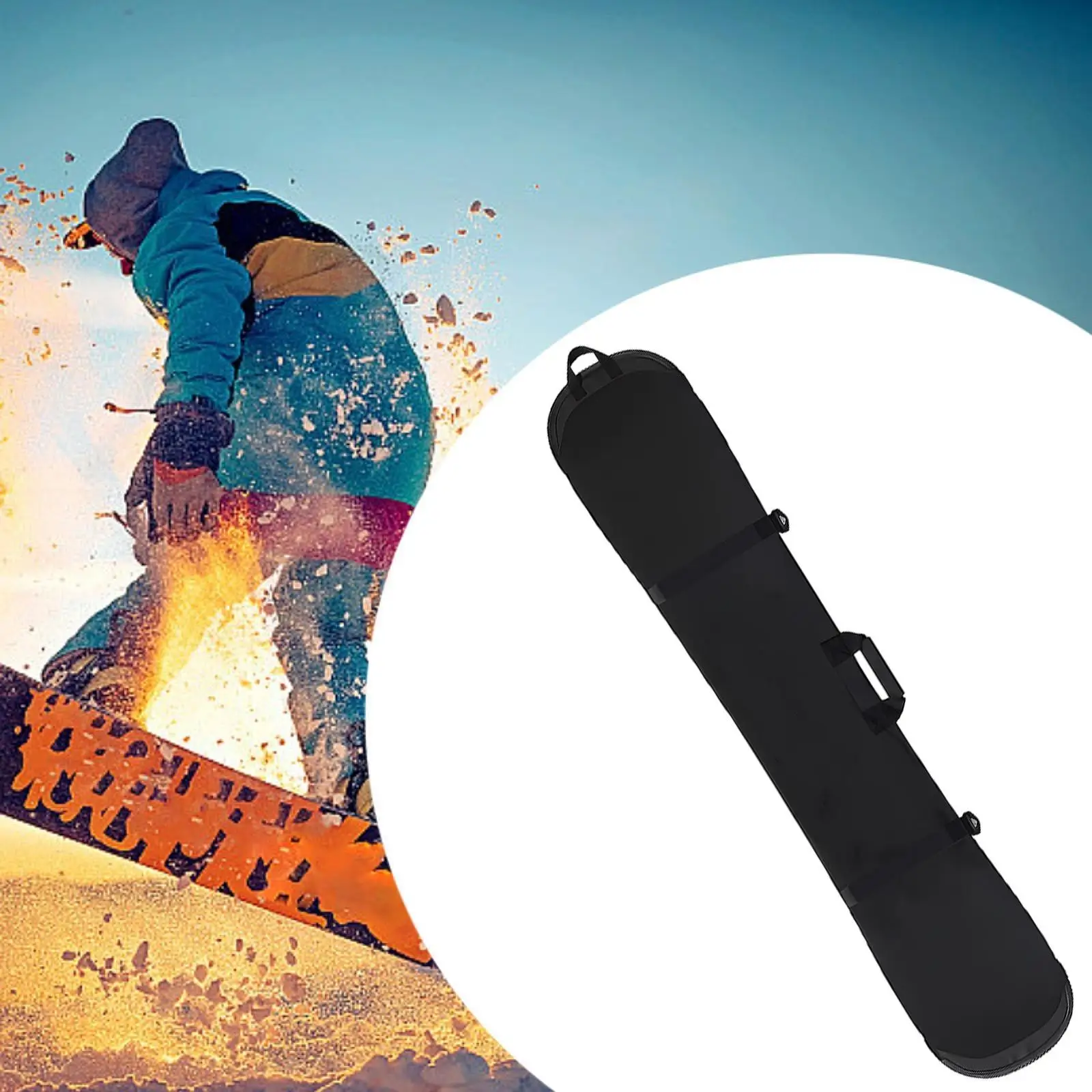 

SBR Soft Ski Board Bag Snowboard Sleeve Protective Travel Case Lightweight Carry Cover for Winter Adventures