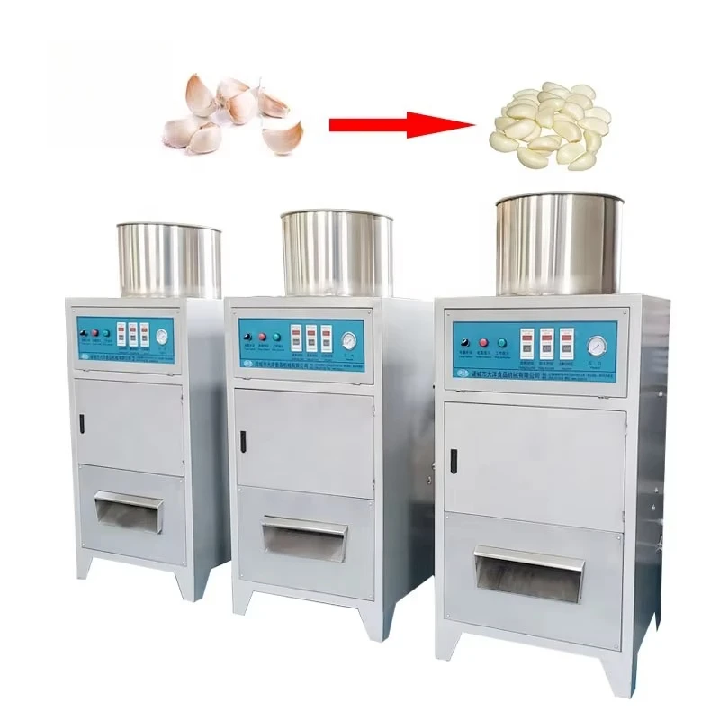 Garlic Peeling Machine 150-2000 Kg/h China After Sales Guarantee Customized Industrial Agricultural Equipment