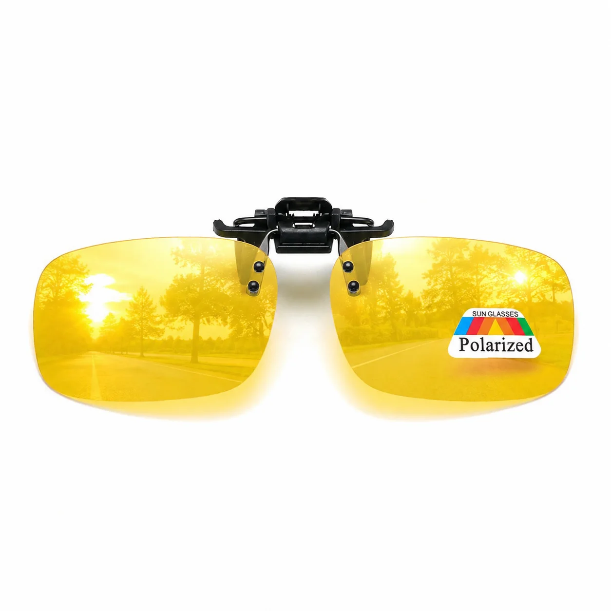 1/3 Stück polarisierte Clip-On-Sonnenbrillen für Männer und Frauen, hochklappbare Überbrillen für Sport, Angeln, Fahren, Wandern, Radfahren, UV400 – Detail 16