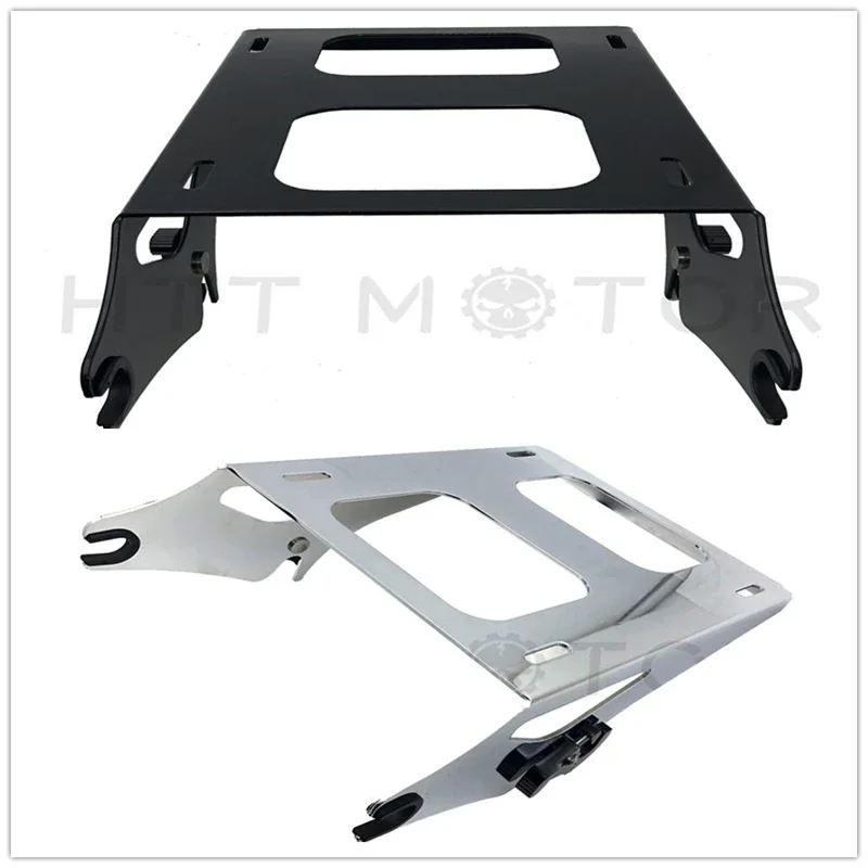 For Harley Davidson Touring Street Glide 2014-2016 Aftermarket Motorcycle Parts Black Detachable 2Up Tour-Pak Luggage Rack