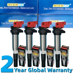 Iridium Spark plug Ignition coil E46 E60 E82 E83 E84 E85 E90 E91 E92 N54 330i 335i 525i 530i 528i 535i 550i 650i 750i X3 X5 Z4