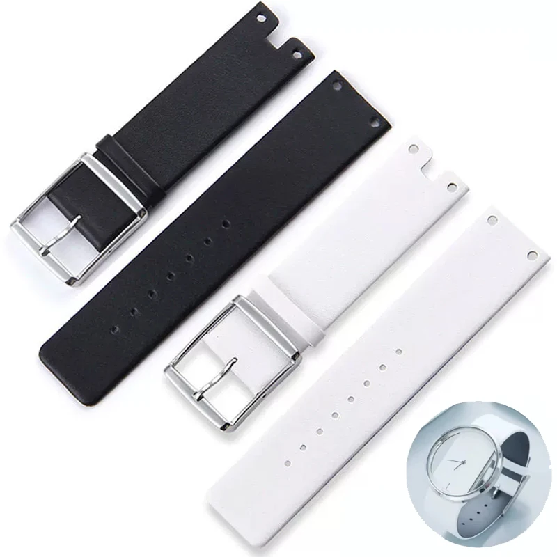 Pulseira de Couro Genuíno Durável e Macia para Relógio Calvin Klein CK K94231 K9423101 - Nova Pulseira Masculina de 22mm