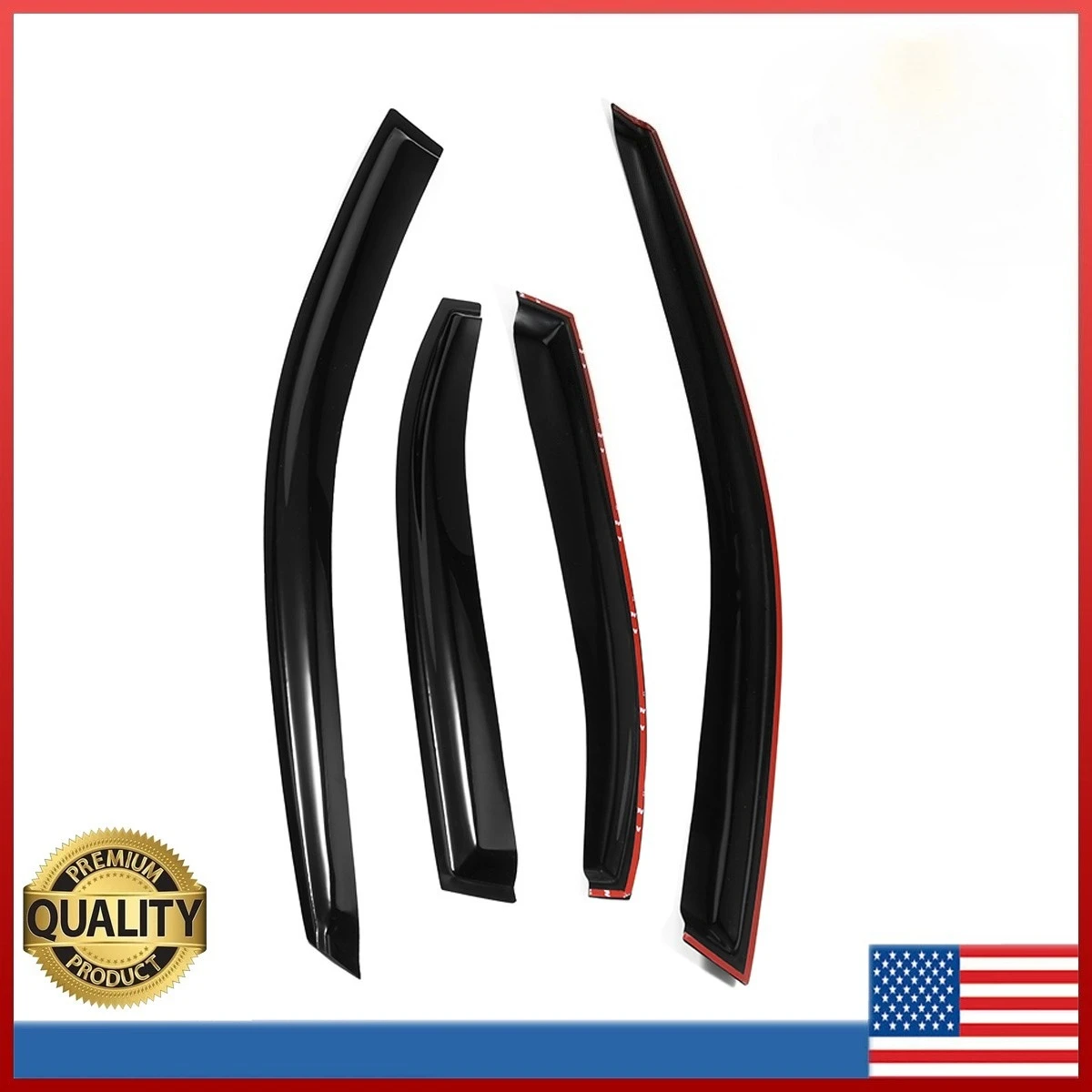 

Дефлекторы окон (ветровики) для Acura TSX Sedan 2004-2008 годов выпуска, защита от солнца и дождя