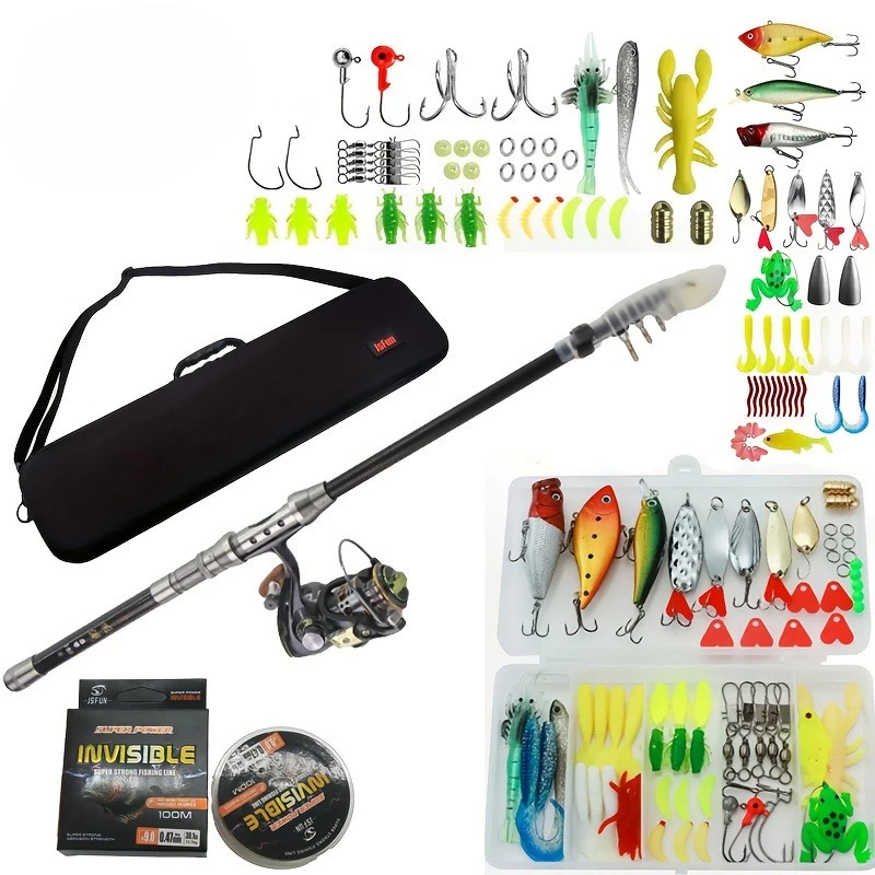 

Fishing gear set 82pcs portable luya rod long-distance sea fishing