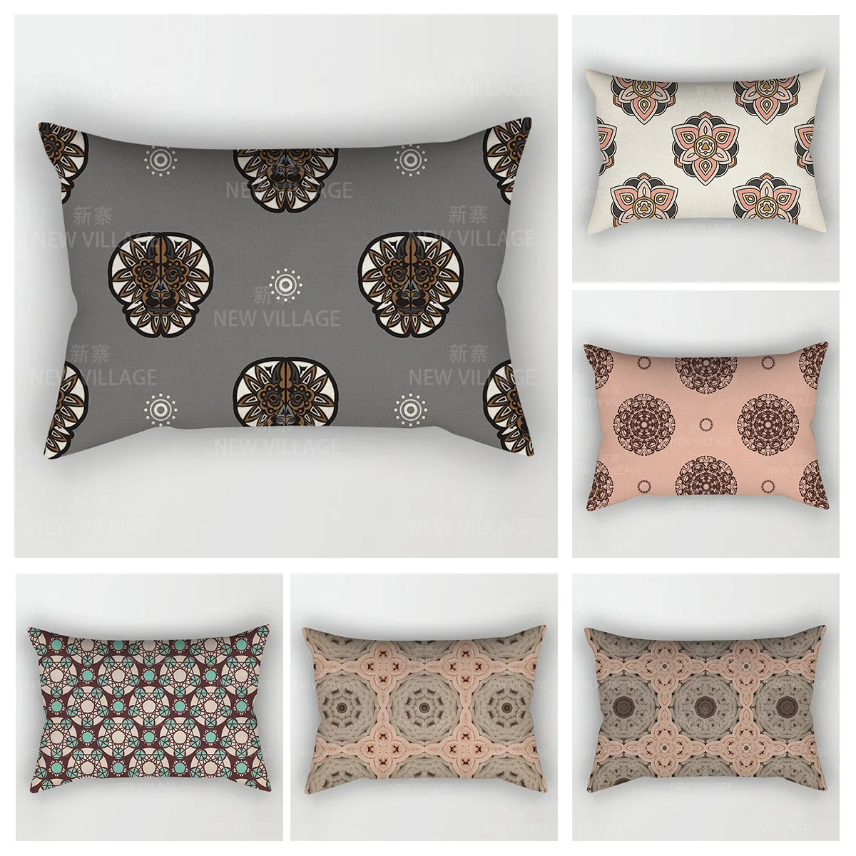 

Абстрактная полосатая современная подушка для домашнего декора, декоративная наволочка для гостиной, 40x60 см, 50x70 см, диван для спальни, кровати