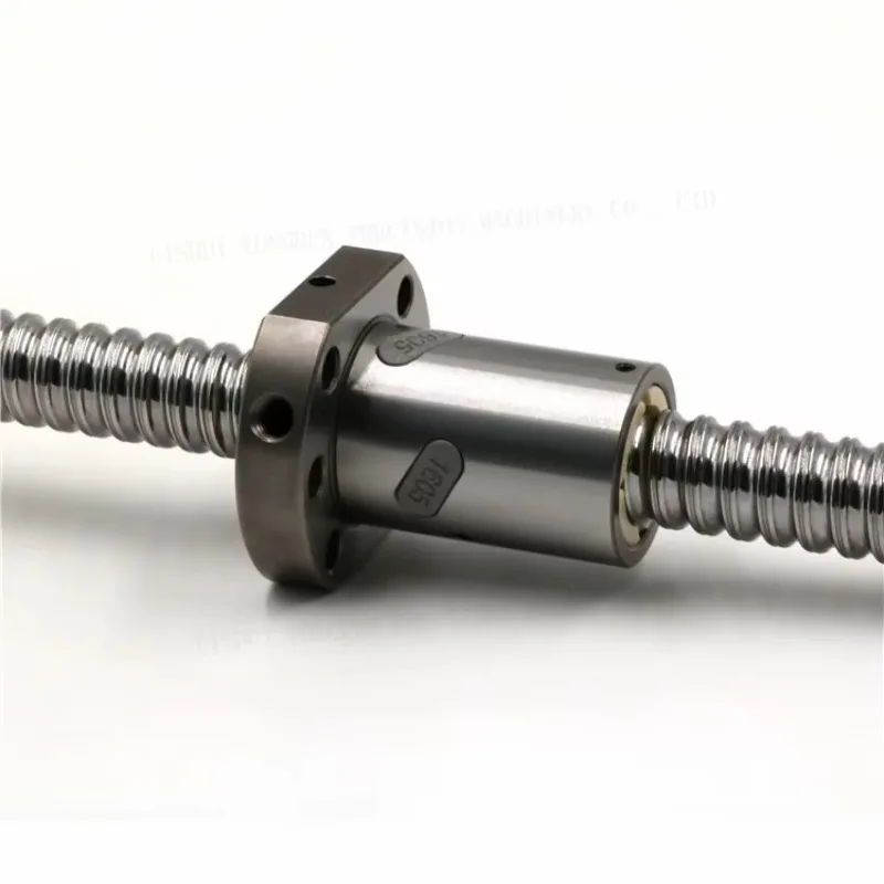 High Precision C7 Accuracy Grade Ball Screw SFU2510-4 10mm Pitch Linear CF53/20Cr Material 1000mm Length SFU High-End Waist Nut