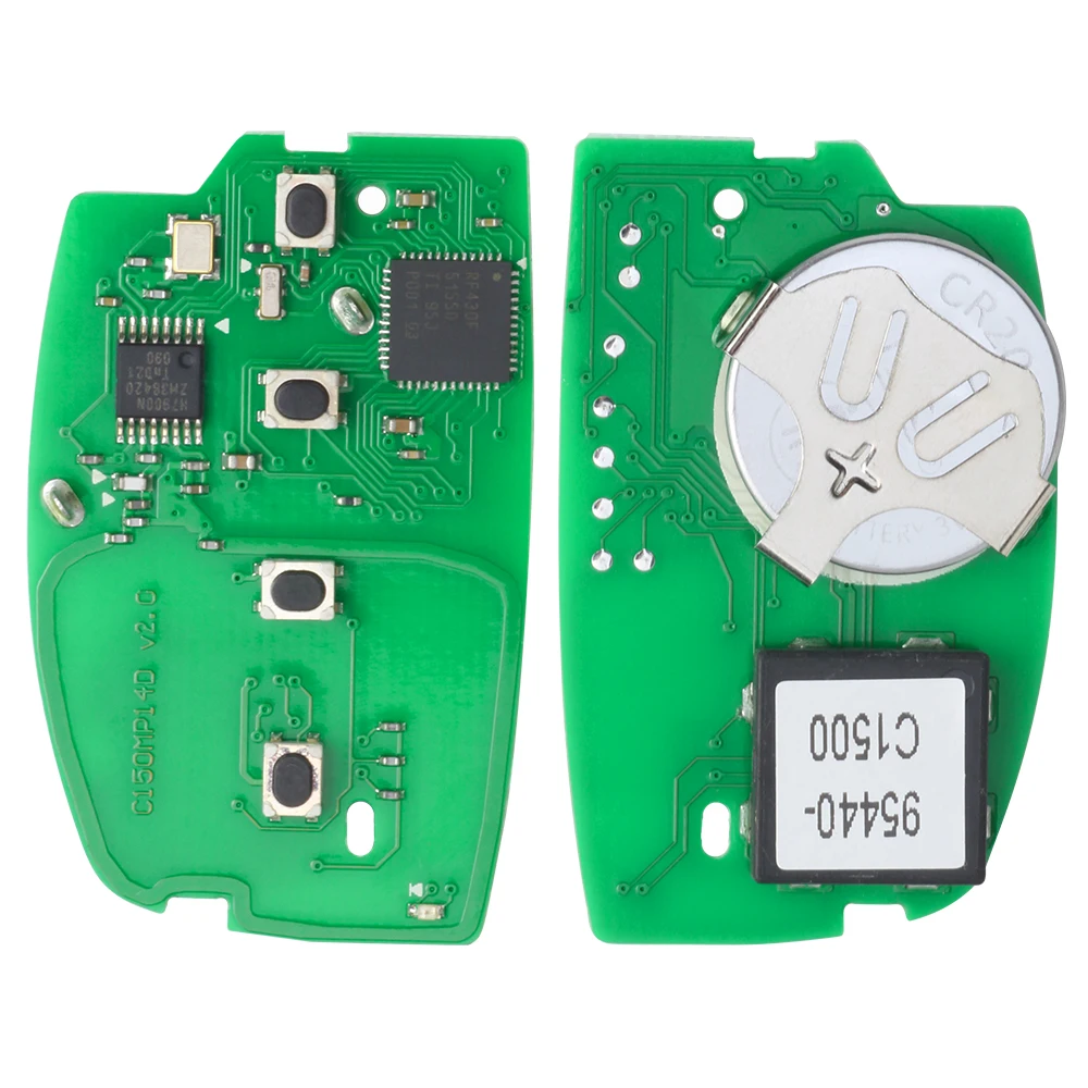 DIYKEY Keyless Go 95440-C1500NNA Remote Key For Hyundai Sonata 2017 2018 2019 Fob FCC: CQOFD00120 4 Button 434MHz With 8A Chip