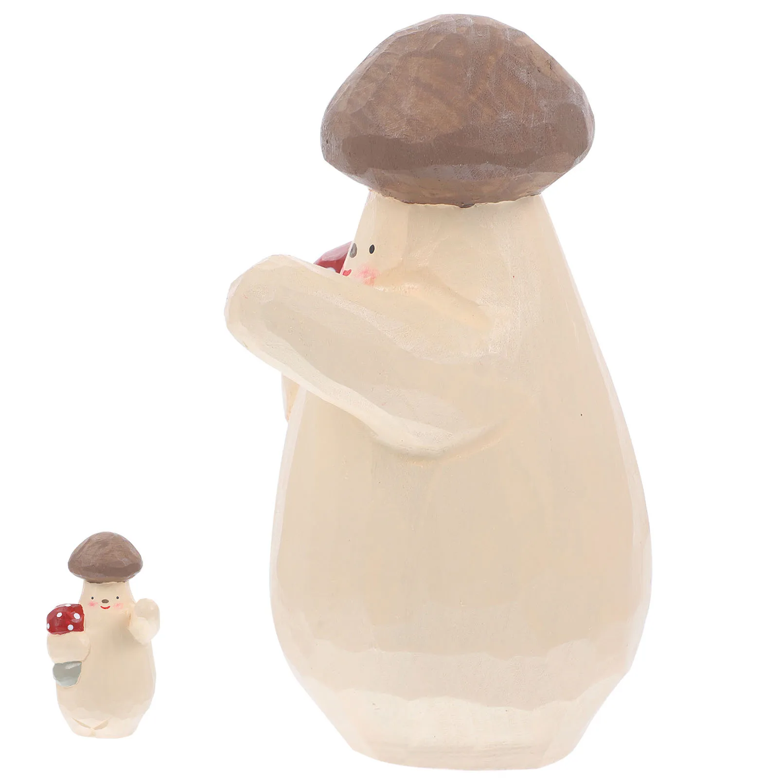 

1pcs Ornament Cute Mini Mushroom Decor Mini Mushrooms For Crafts For Home Kitchen Desk Vintage Craft Gift Mushroom Figures