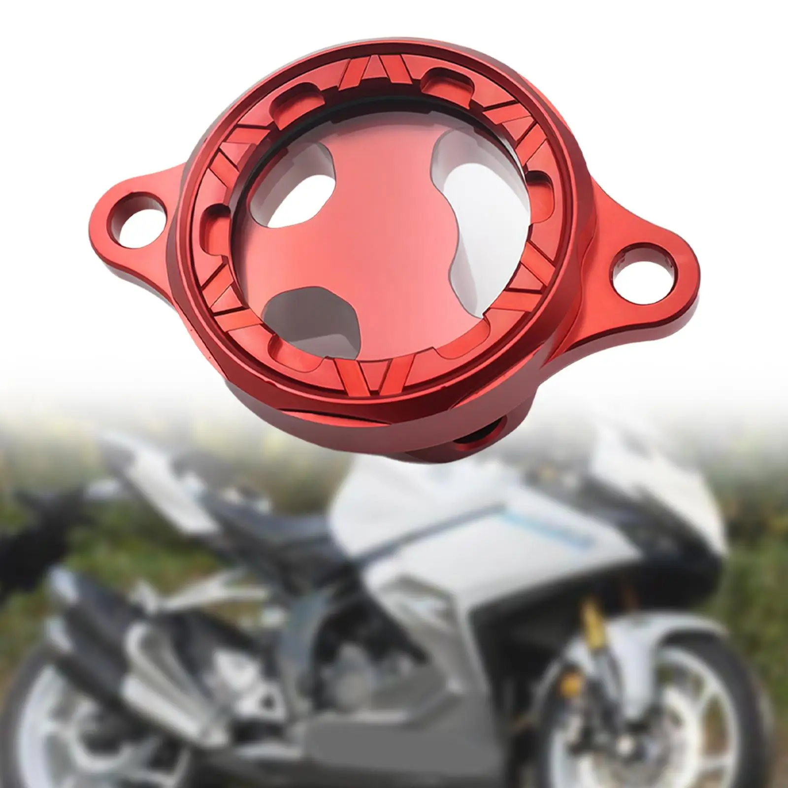 

Aluminum Alloy Oil Cover Premium Motorcycle Oil Filter Spare Engine Component for Honda CBF450R 2002-2023