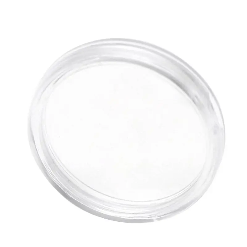 10 Pieces Coin Capsules 25 mm Coin Holders Clear Acrylic Storage for Case for 1 Inch Tags with Dropship