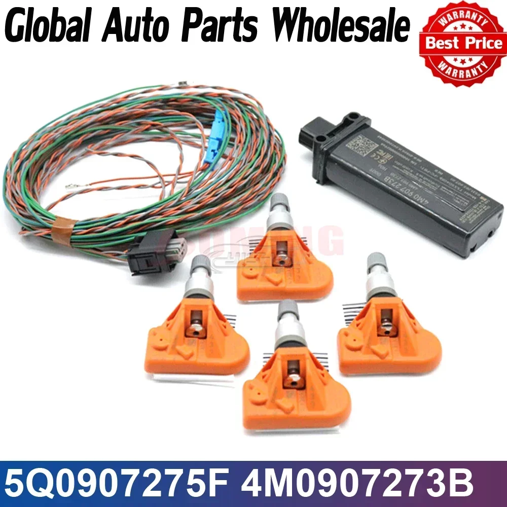 

Система контроля датчика давления в шинах TPMS для Audi A3 A4 B9 Q2L Q3L A5 A6 A7 A8 Q7 Q8 Q5L 2018- 5Q 0907275 F 4M 0907273 Б