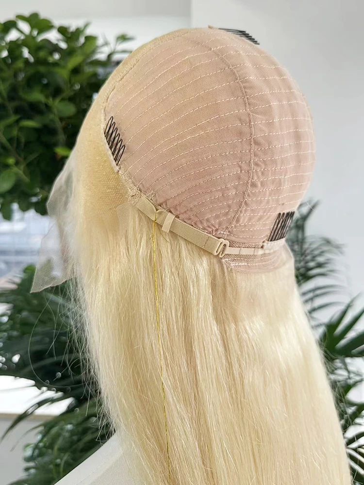 13x6 Blonde 613 HD Human Hair Straight Lace Front Wigs 13X4 Frontal Wig 250 Density For Women High Quality