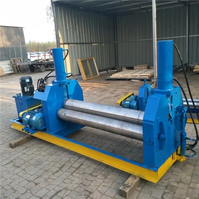 Fully Plate Rolling Machine Manual Rounding Automatic Conical Bite Roller
