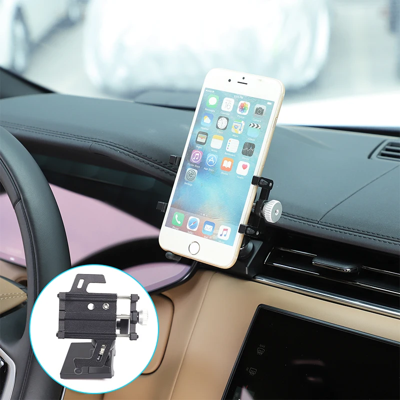 ل 2023-2024 لاند روفر رينج روفر Executive/L462 Sport Edition/L494 الملاحة المحمول حامل جوّال بلاستيكي قطع غيار السيارات نموذج معدني