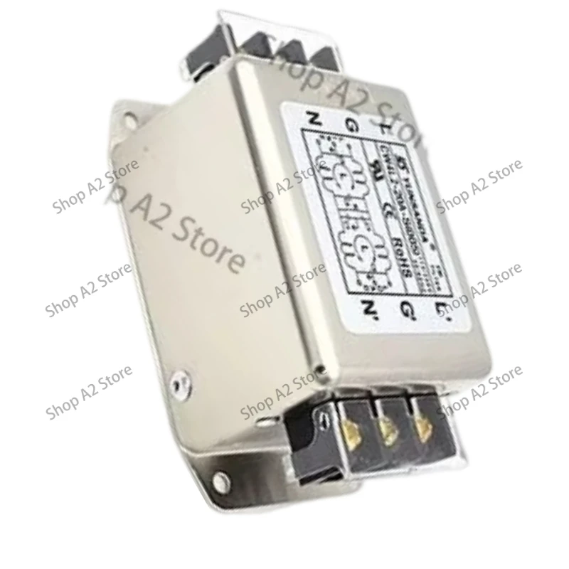 30A Bipolar EMI Power Filter CW4L2-30A-S(005), 220V Single Phase Power Isolator for Harmonic Purification