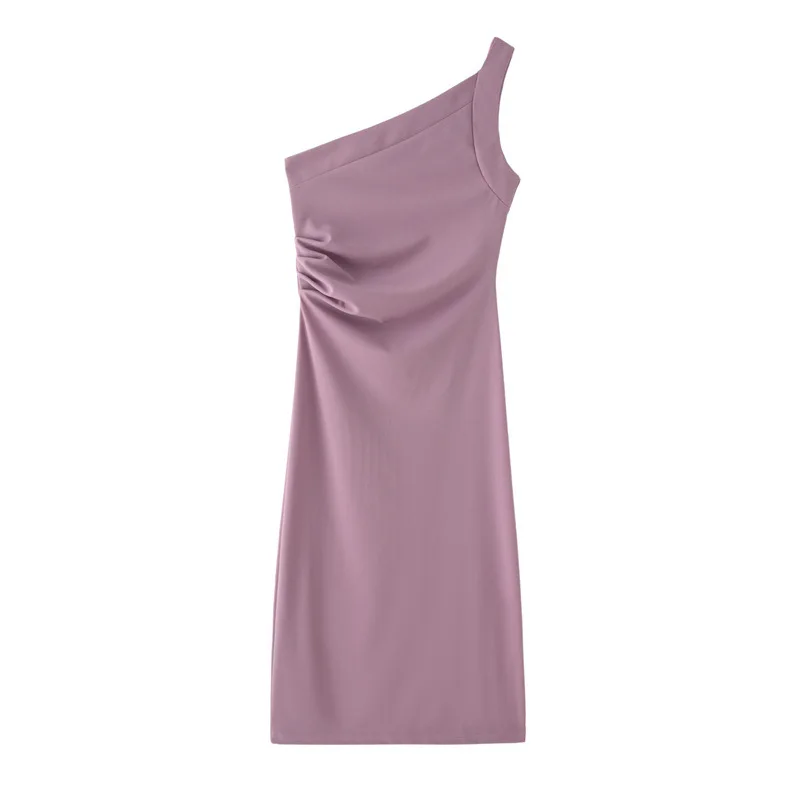 

Spring New Women's Fashion Sleeveless Elegant Midi Dress